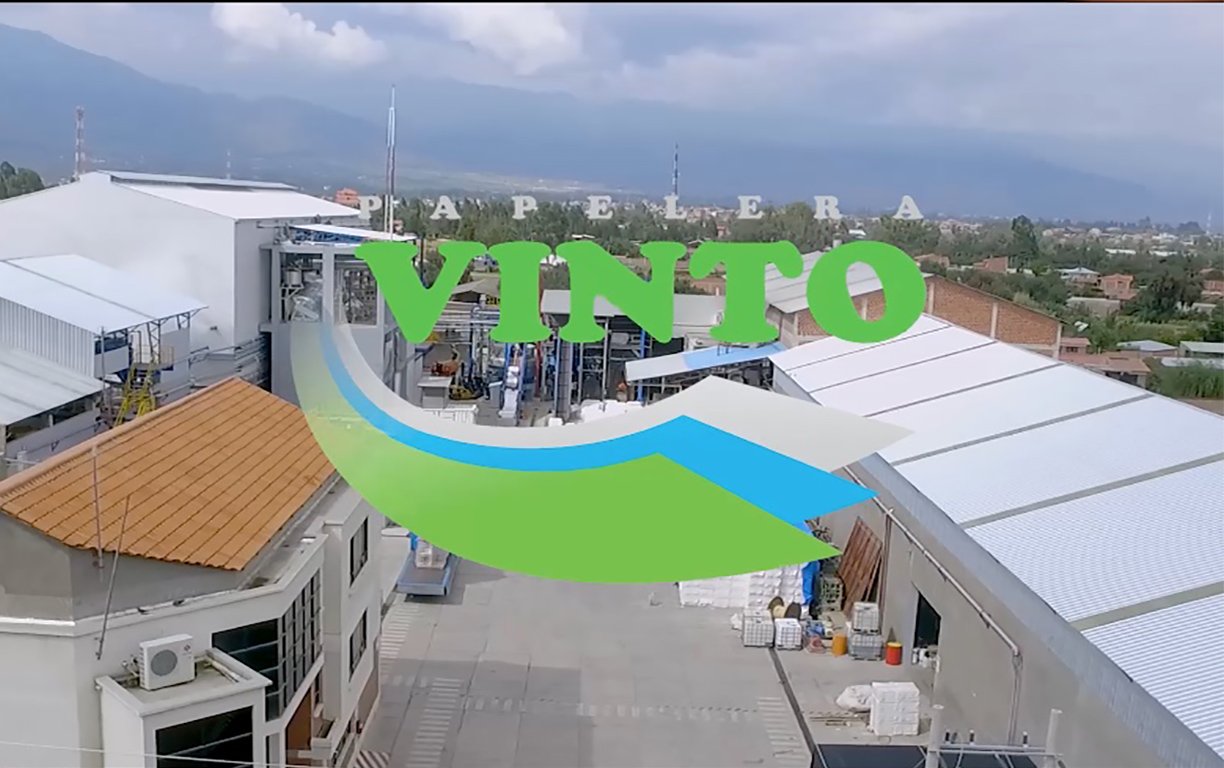 Planta industrial Papelera Vinto Cochabamba